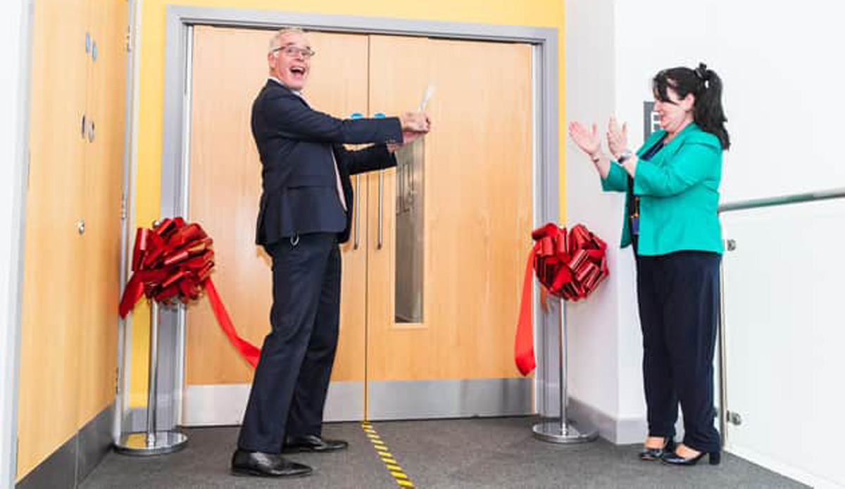 tv studio in secondary school media